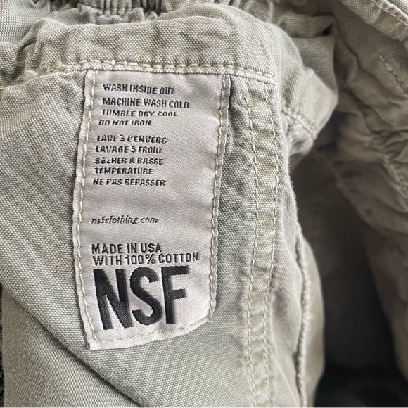 Revolve NSF Beaudry Jogger Pants in Sage - Picture 5 of 7